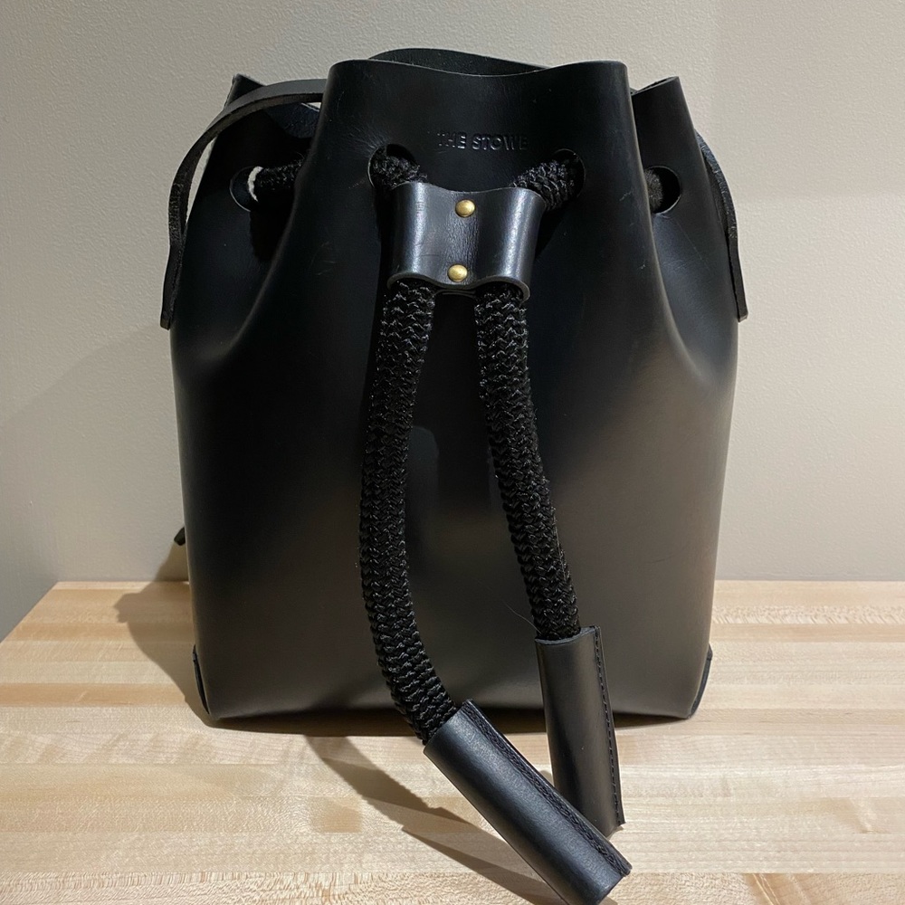 The Stowe Leather Brady Bucket Bag